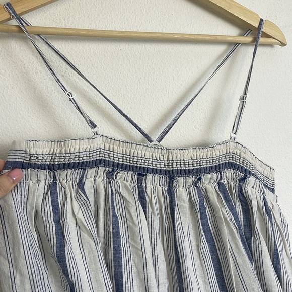 J Crew chambray stripe cover up dress M - Picture 4 of 8